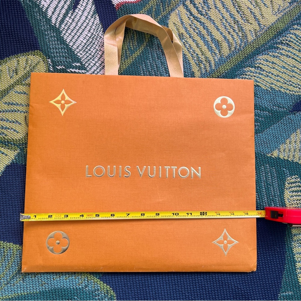 LTE Louis Vuitton Paper Shopping Bag Large